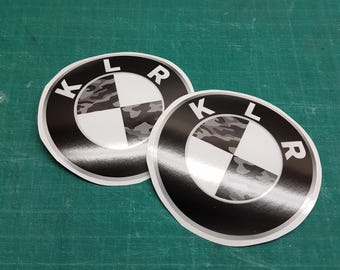 Adesivi mimetici KLR BMW e Kawasaki KLR 650 (disponibili in diversi colori)