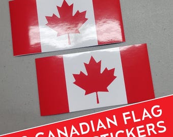 Canadian Flag Sticker Canada Flag