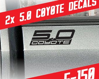 Adesivo F-150 Graphic 5.0 Coyote adatto al camion Ford F-150 2011+
