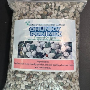 2.5 Quart (2.37 L) Chunky PON Mix | Passive Hydroponics Substrate & LECA Alternative for Aroids