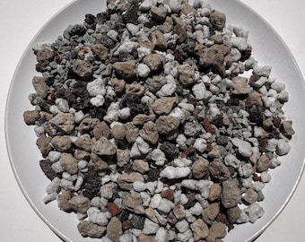 1/2 Gallon | Chunky PON Soil-Free Mix | Semi-Hydroponics Mineral Substrate | Pre-Rinsed