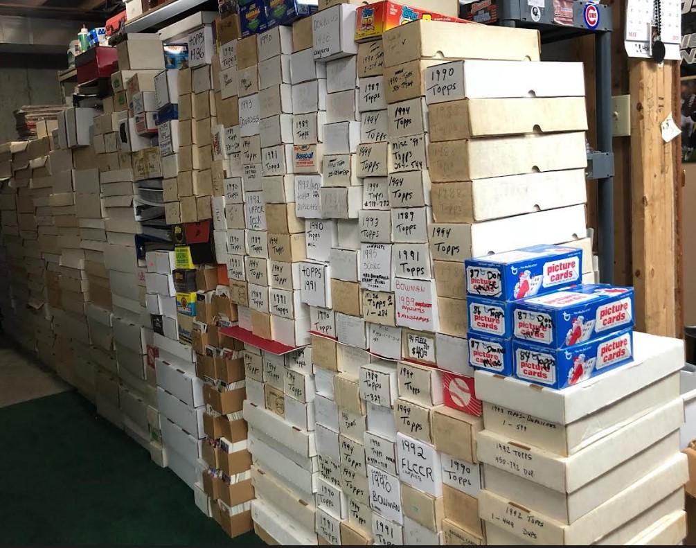 Basement Clean Out•555 MLB Major League Baseball Cards LOT•1950s - 2025 Present•Unopened Waxpacks•Vintage•Inserts•Pokémon•8 Decades•225 SOLD