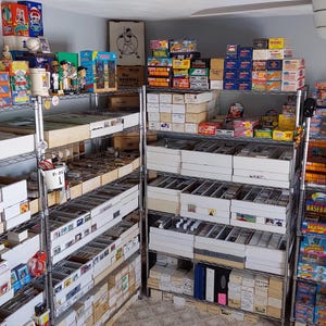 1,333 Baseball Cards Lot. 2026 to Vintage. Pins. Pokémon. Tin.