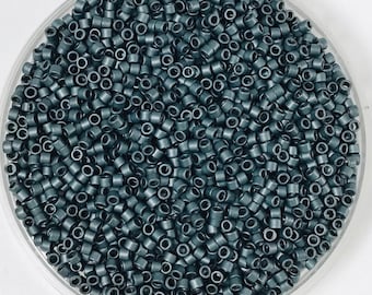 AIKO Precision Cylinder Beads Light Mint Opal Silver Lined Permafinish PF2118