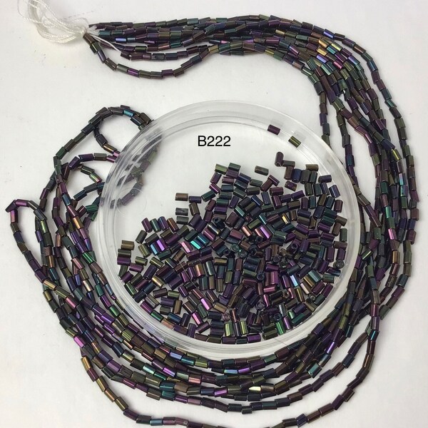 Vintage Bugle Beads Etsy