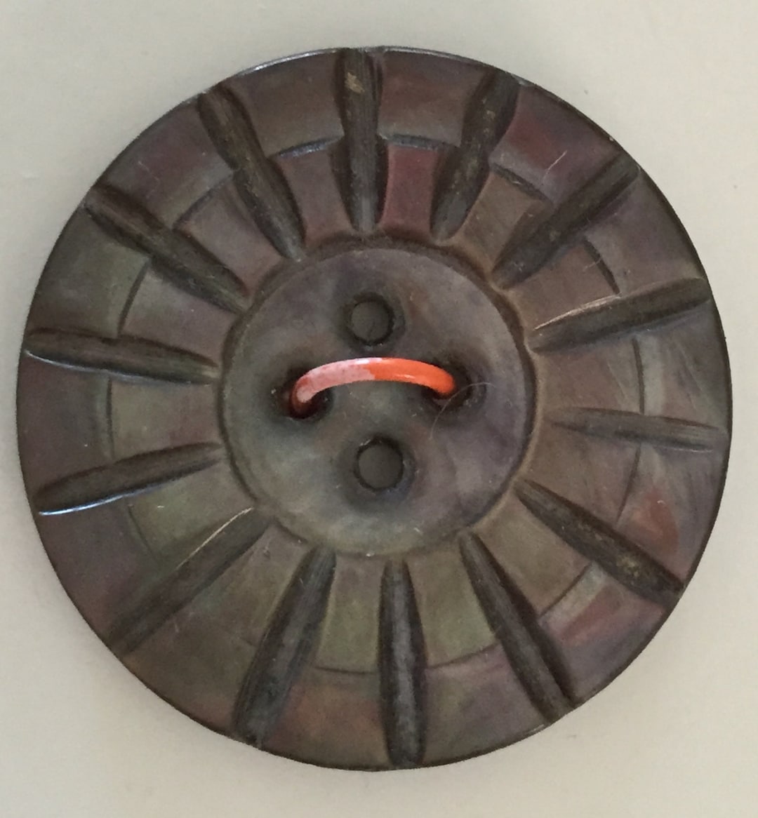 Vintage Shell Button 1 - Etsy