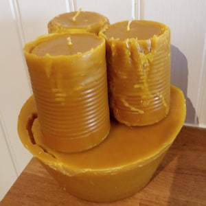 5 Kg Cera d'api - Naturale grezza prodotta dalle api
