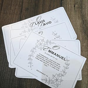 O Antiphon Candle Wraps