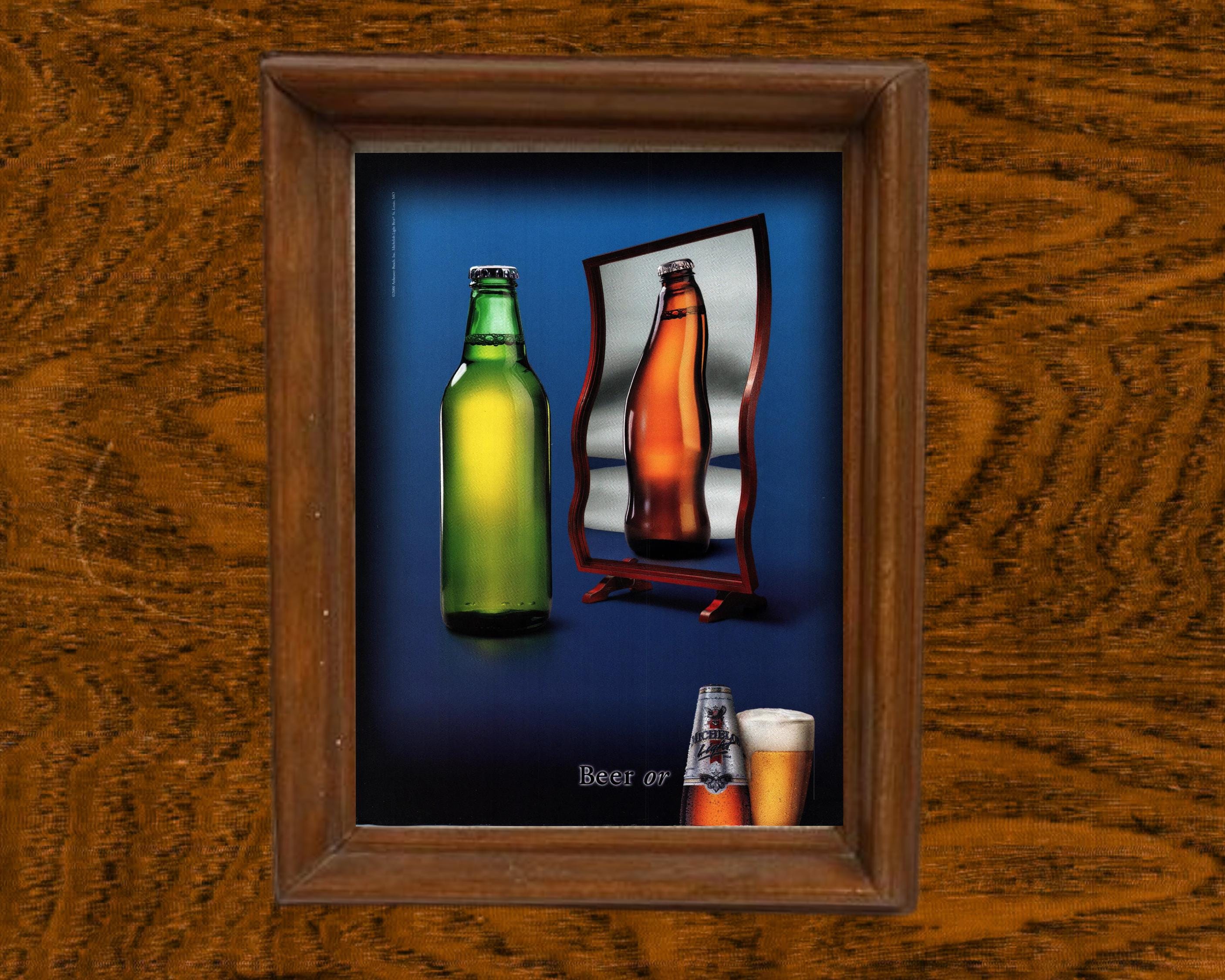 Michelob Mirror - Etsy