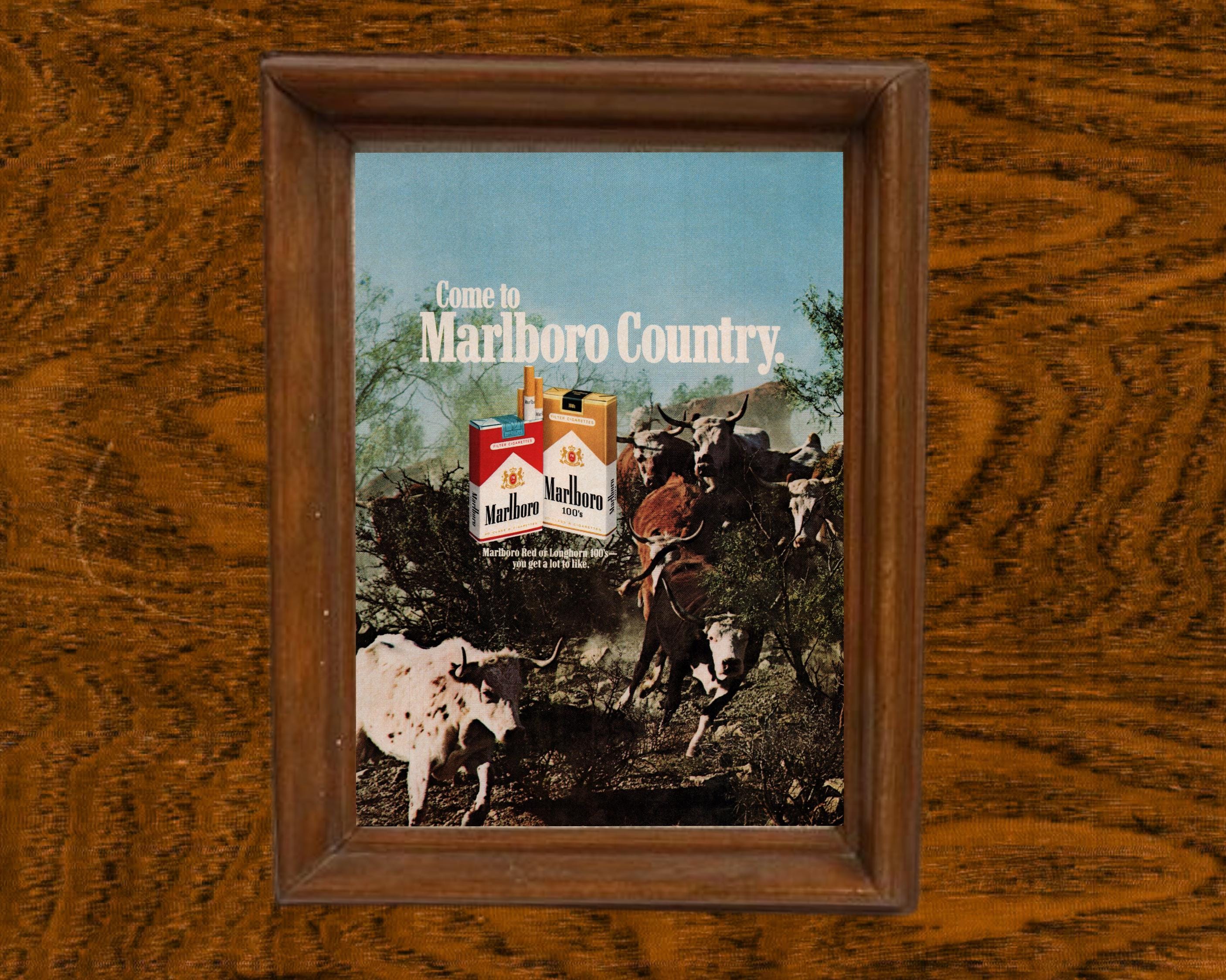 Marlboro ad - Etsy 日本