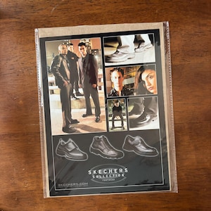 2000 - Publicité pour chaussures Sketchers - Original vintage de collection