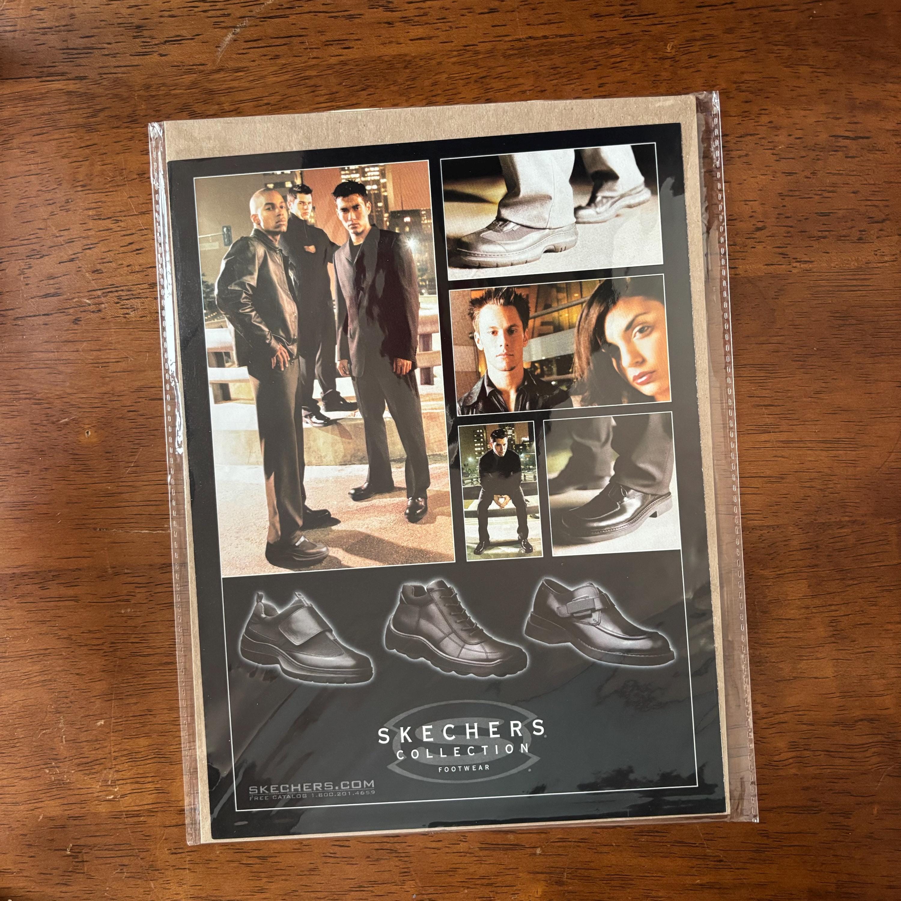2000 - Anuncio de calzado Sketchers - Coleccionable vintage original