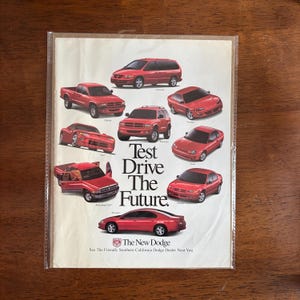 1999 - Dodge Ad - Original vintage de collection