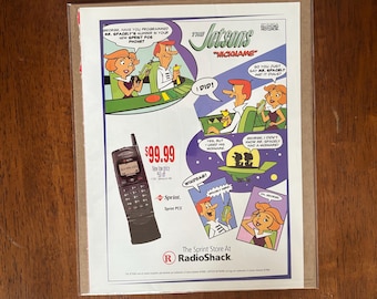 1999 - Radio Shack Ad - The Jetsons - Original Vintage Collectible
