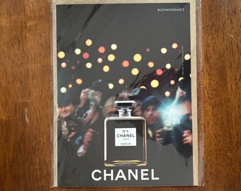 2004 - Chanel No 5 Perfume Bloomingdales Ad - Original y2k Collectible