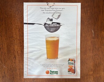 2003 - Tropicana Ad - Original Vintage Collectible