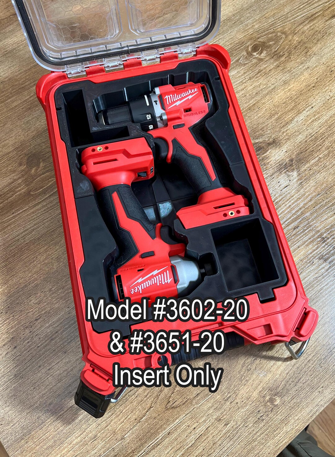Milwaukee M18 Compact Set (models 3602-20 & 3651-20) | Packout Insert ...