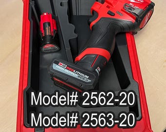 Milwaukee M12 Stubby Gen2 Impact 3/8" & 1/2" Packout Insert | Model #2562-20 / #2563-20