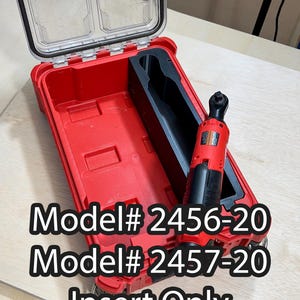 Milwaukee M12 Cordless Ratchet Packout Insert - Slim | Fits Both 3/8&quot; & 1/4&quot;