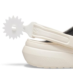 White Croc Spurs