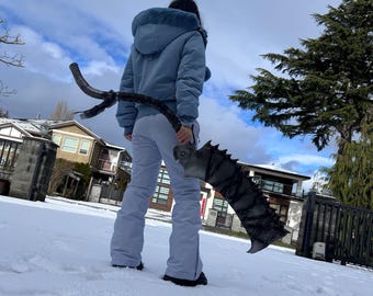 Bloodborne Saw Cleaver Inspired Fanmade 3D Printed Cosplay Prop