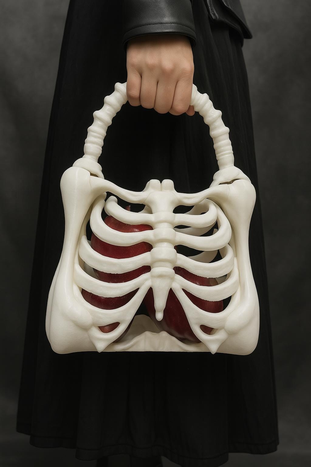 the bones バッグ Bone Bag | Skeleton Handbag | Edgy Statement Purse | Broke Flexing