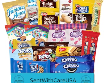 Assorted Cookies Snack Box | America's Favorite Cookies Gift Basket