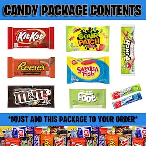 College Survival Kit | Student Snack Box | College Care Package | Gift For Him, For Her | Gifts For College | American Snacks | Finals Exams Bild 5