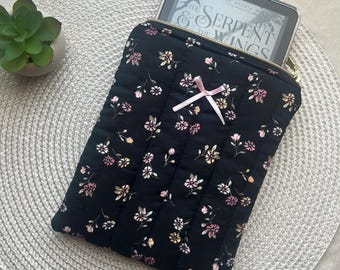 Funda para Kindle, Kindle acolchada, funda para e-reader, protector para e-reader, funda acolchada para Kindle Paperwhite, funda con cremallera para Kindle, funda para Kobo