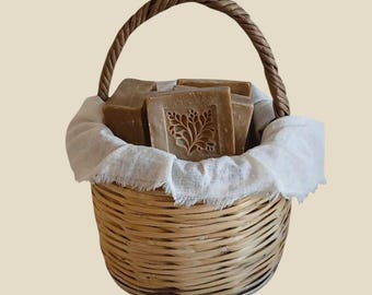 Handmade Almond & Olive Oil Soap: Vegan, Dry Skin, Gift