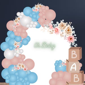 Customizable Balloon Mockup | Realistic Balloon Canva Template for Product Presentation, Branding, and Party Decor Design