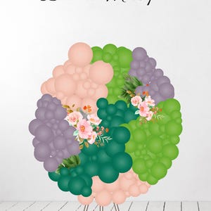 Customizable Balloon Mockup | Realistic Balloon Canva Template for Product Presentation, Branding, and Party Decor Design