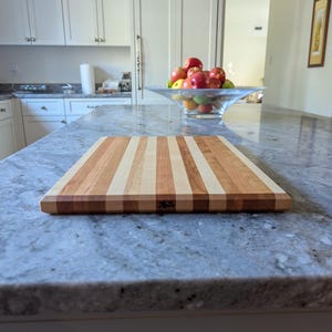 Cherry and Maple Cutting Board