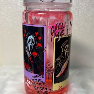 Horror 16oz Drip Globe Tumbler