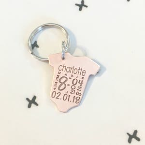 Baby Announcement | Baby Statistics | New Baby Gift | Mother Gift Present for New Parents | First Mother&#39;s Day Gift