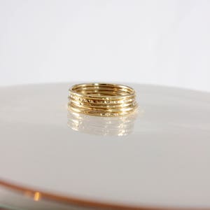 Super Skinny Stackable Ring | Stacking Ring | Layered Rings | Gold Filled | Rose Gold Filled | Sterling Silver Layering Rings