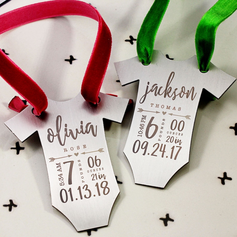 Baby's First Christmas ornament, Baby Ornament, First Christmas, New Baby Gift, Unique Gift, Holiday Ornament, 2021 ornament, gift for mom 