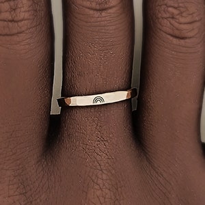 Anillo Arcoíris / Regalo Personalizado / Joyería Personalizada / Regalos para Ella / Regalos para Mamá / Regalo para Hija / Bebé Arcoíris / Going Golden