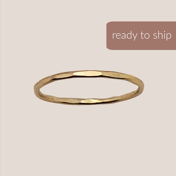 Very Skinny Stackable Stacking Ring | Mother's Day Gifts for Girlfriend | Mother's Day Gifts for Her | Layering Rings | Stacked Rings