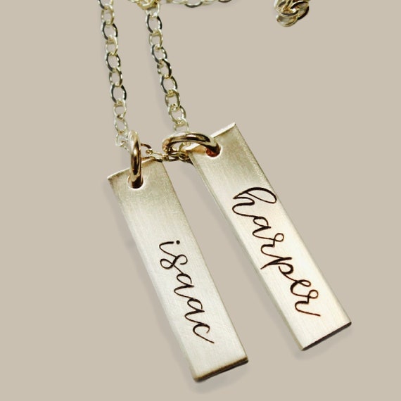 Name Necklace Instagram Necklace Gold 