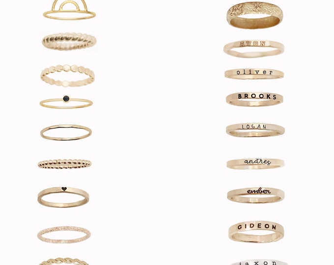 DESIGN your own Ring Set