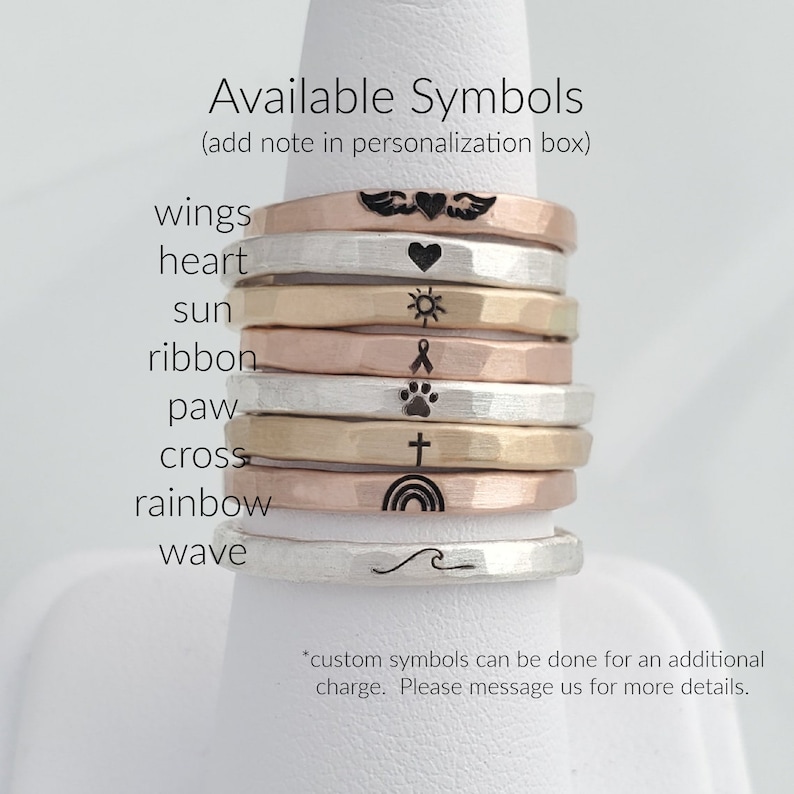 Design Your Own Ring Set Stacking Rings Stackable Rings Etsy