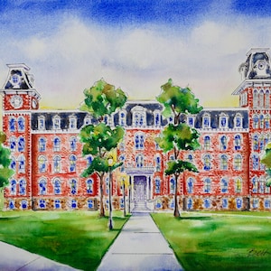 University of Arkansas - Old Main, front view