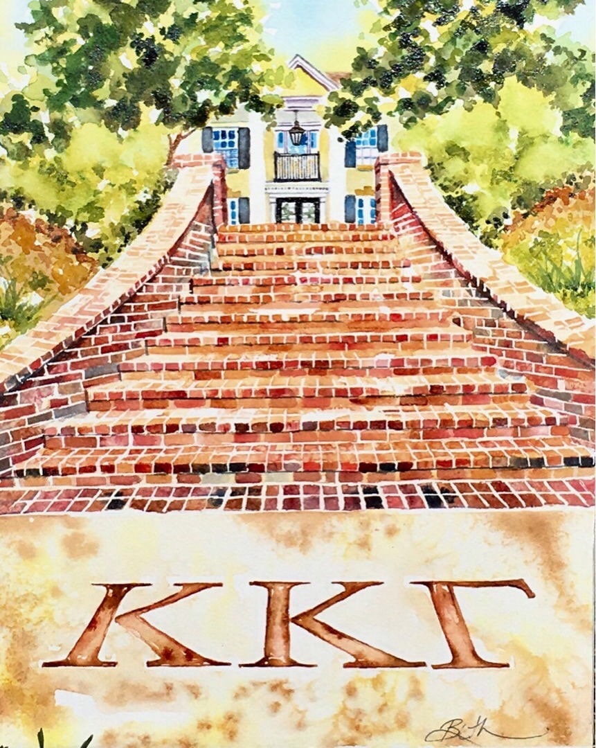 University of Mississippi/ole Miss Kappa Kappa Gamma Etsy UK