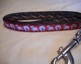 Breed Specific Westie Leash And Collar Set