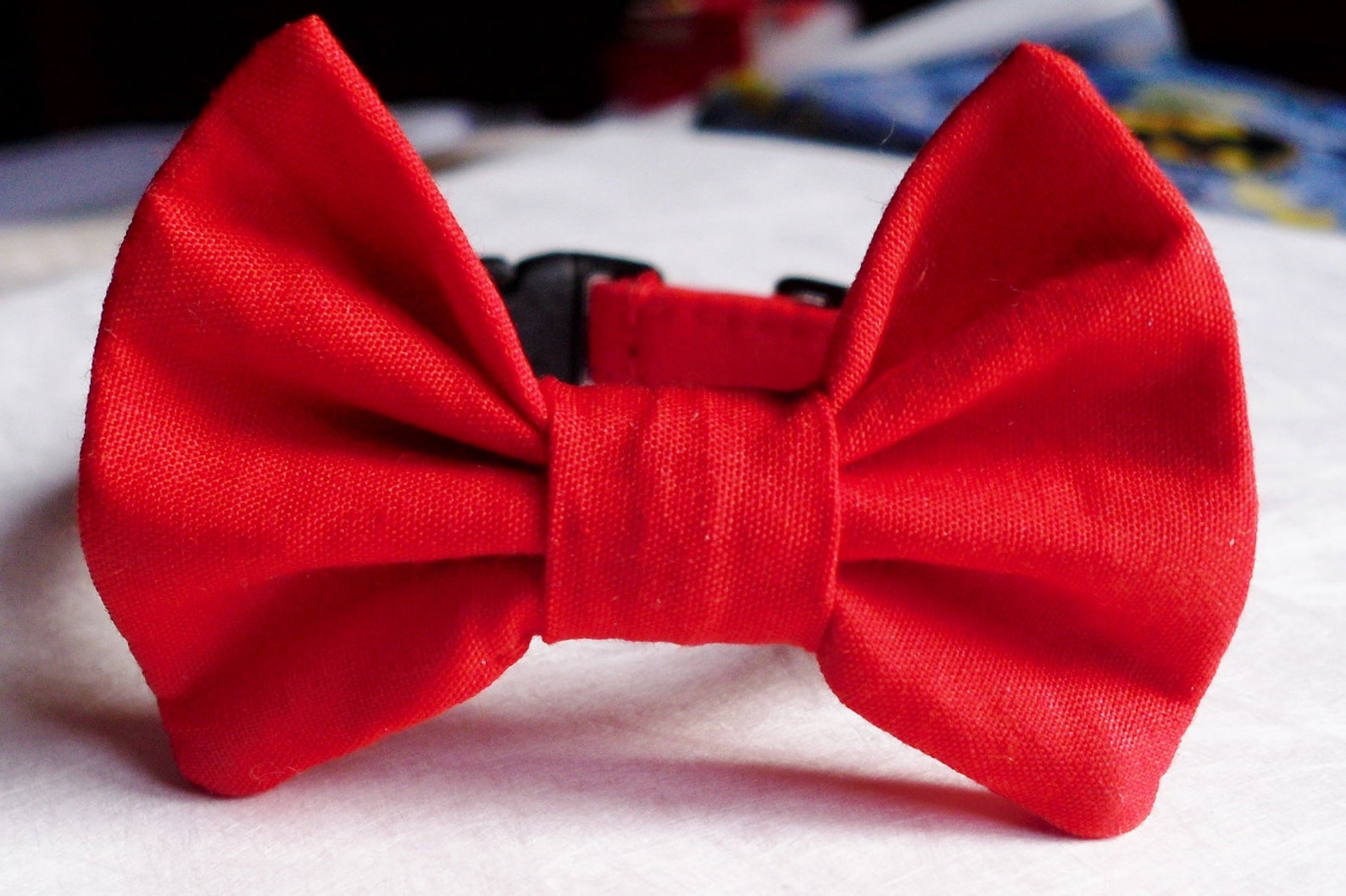 Kitten Bow Tie Collar for Valentines Day or Christmas Etsy