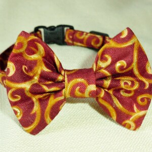 Cat Bow Tie Collar for Cats and Small Dogs