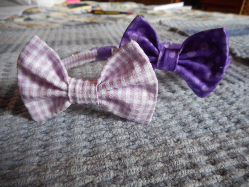 Yorkie Size Bow Tie Collar for Summer Etsy Australia