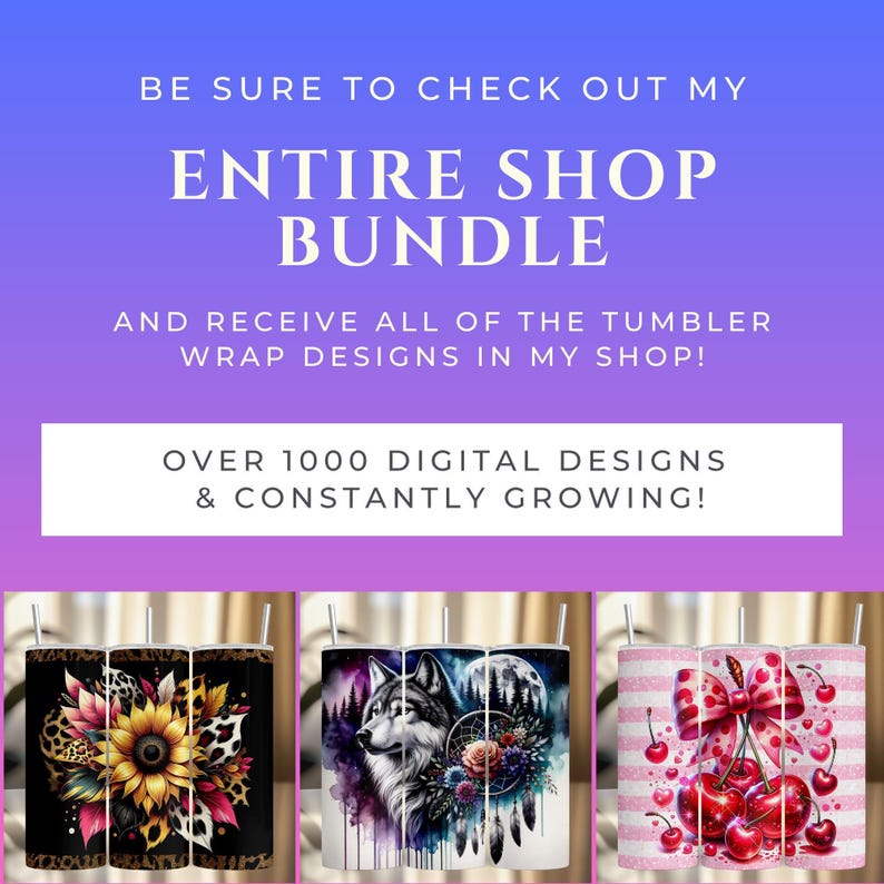 Boho Highland Cow Tumbler Wrap, Rustic Flowers 20 Oz Skinny Tumbler Sublimation PNG, Western Farmhouse Floral Wood Design Digital Download image 2