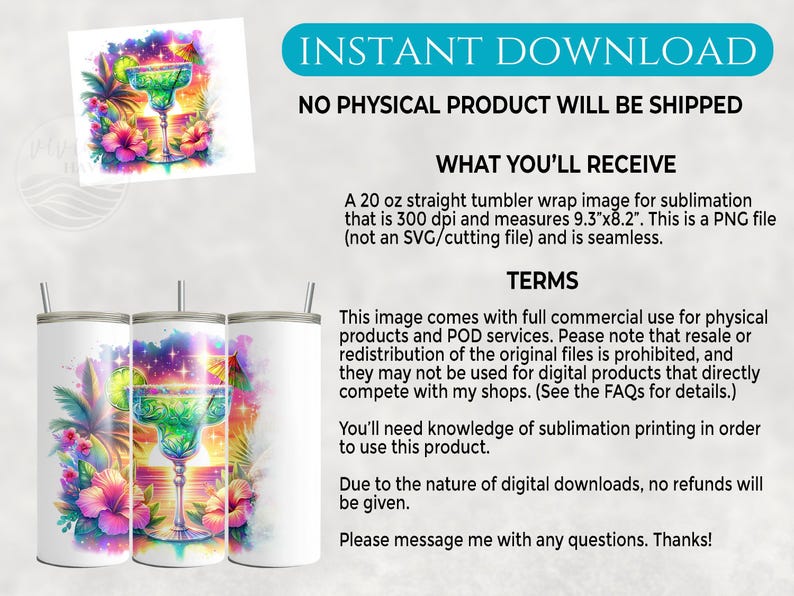 Instant Download Tropical Floral Digital Paper, Seamless Pattern for Crafts and Scrapbooking, High-Resolution PNG File